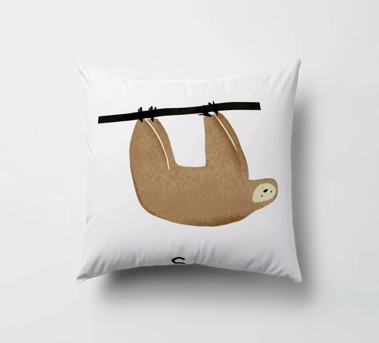 Sloth cuscino da Little Flourishes