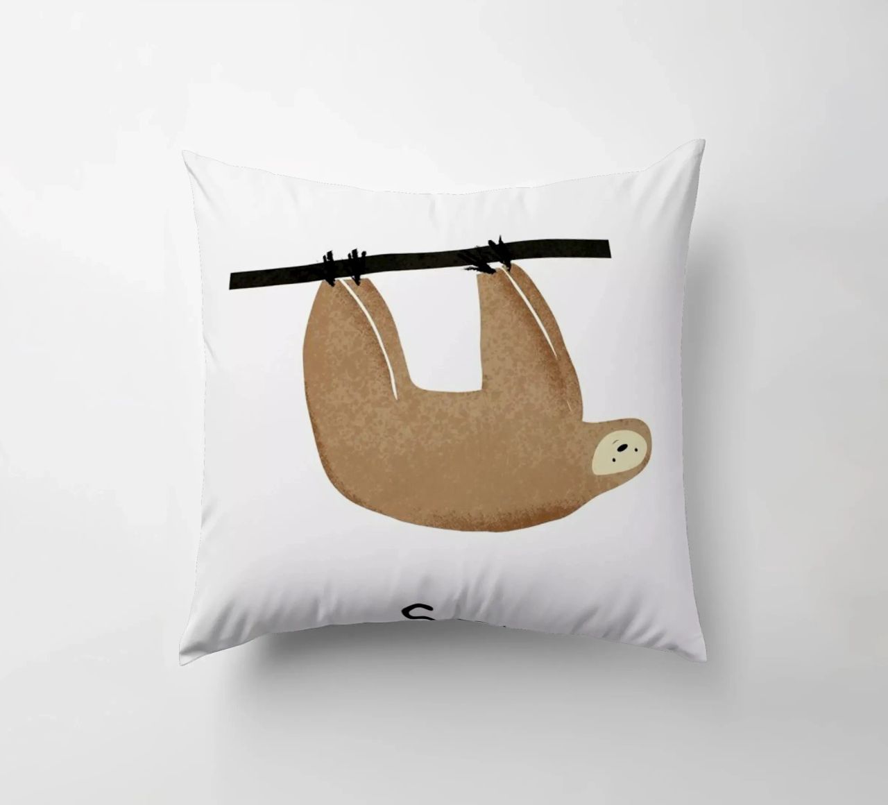 Sloth cuscino da Little Flourishes