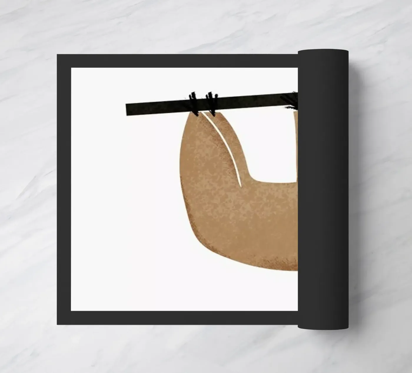 Sloth paillasson de Little Flourishes