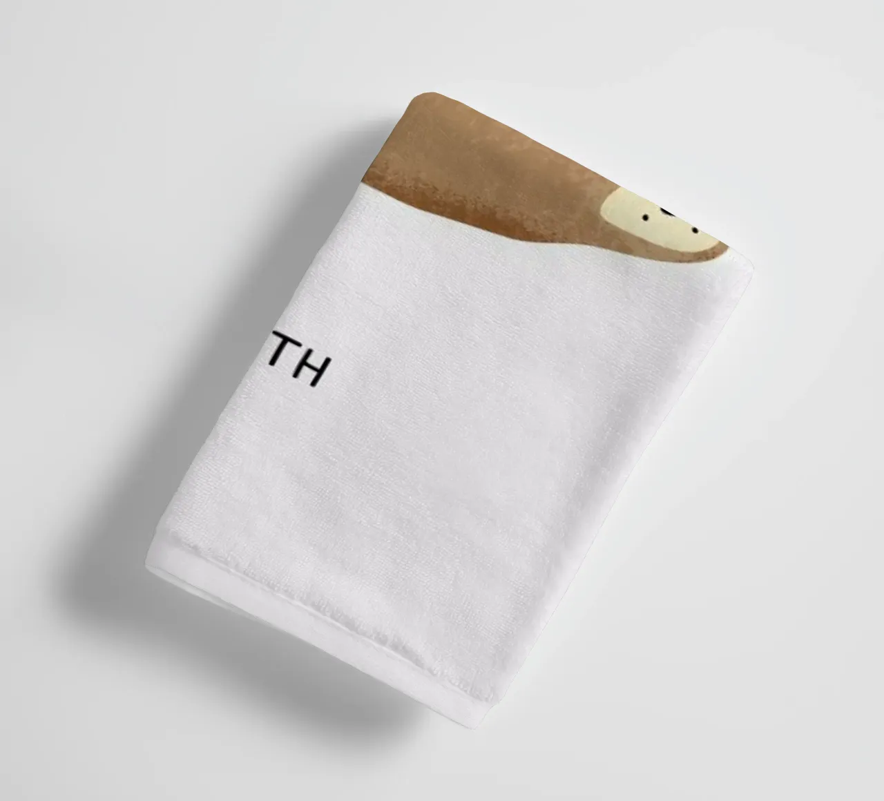 Sloth badhanddoek van Little Flourishes