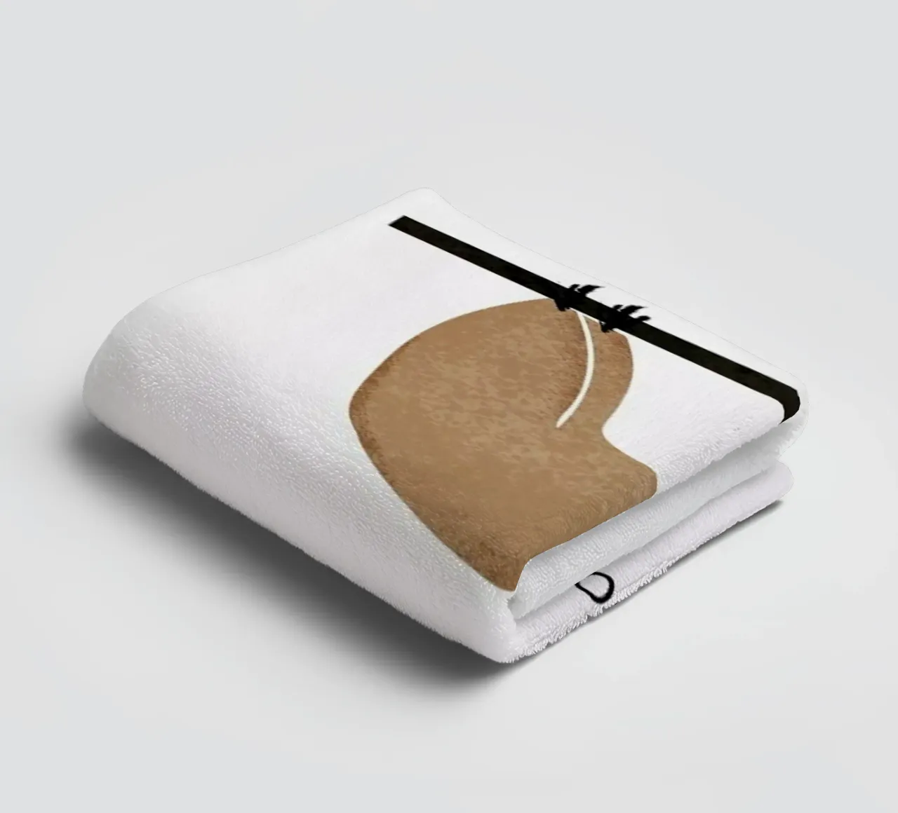 Sloth badhanddoek van Little Flourishes