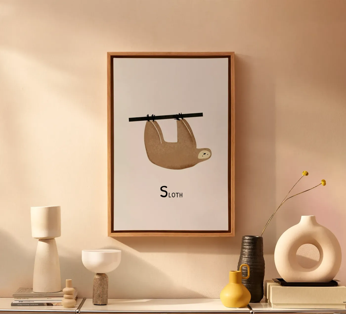 Sloth tela da Little Flourishes