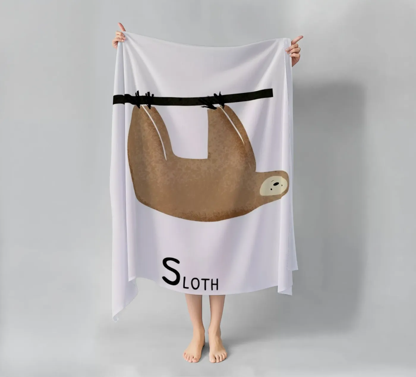 Sloth telo mare da Little Flourishes