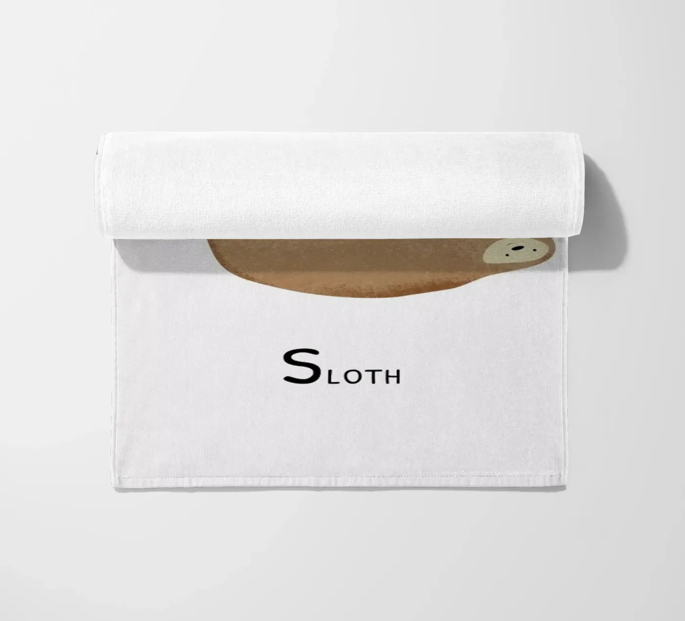 Sloth serviette de plage de Little Flourishes