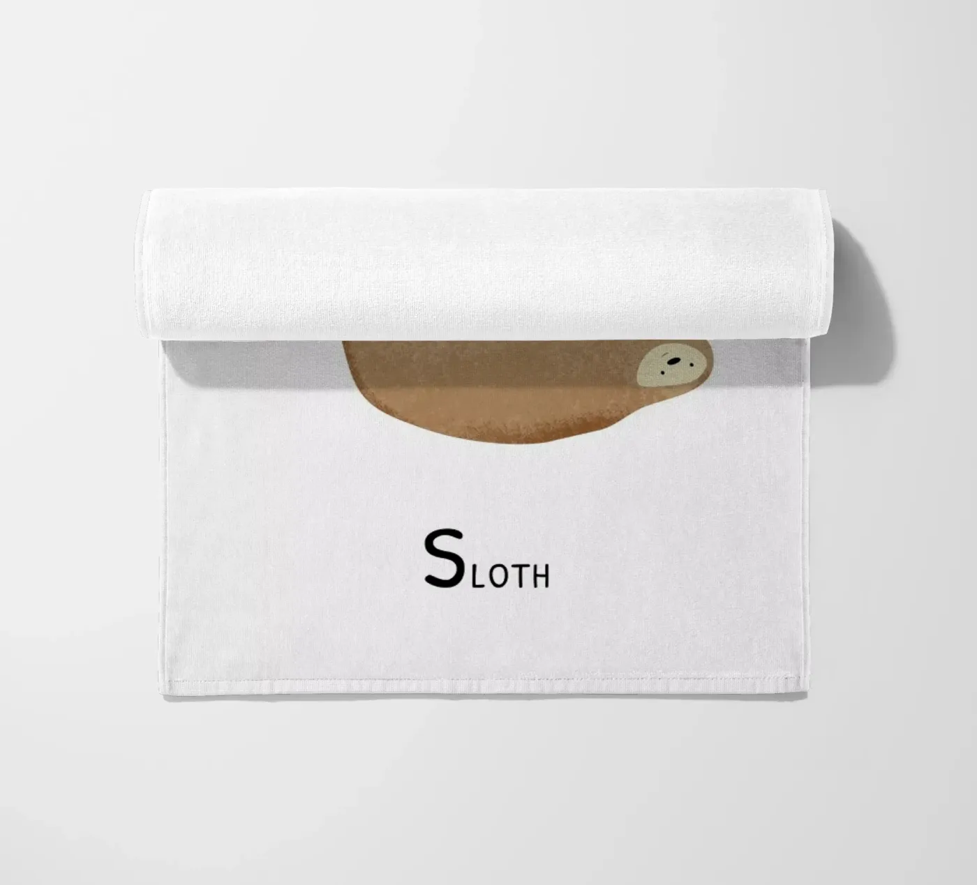 Sloth serviette de plage de Little Flourishes