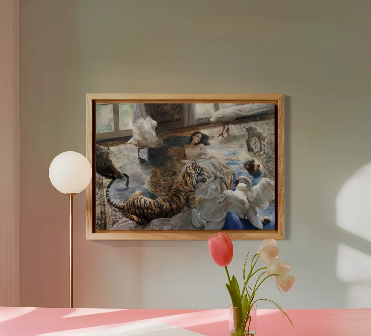 Guillermo Lorca The Offering alluminio dibond da Birgitart