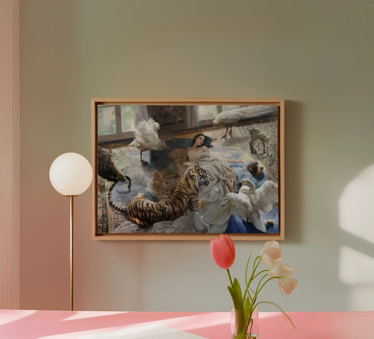 Guillermo Lorca The Offering canvas by Birgitart