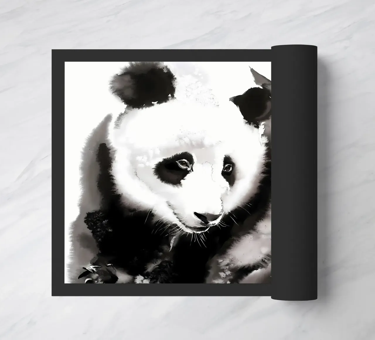 Panda accogliente2 zerbino da James M Coyle