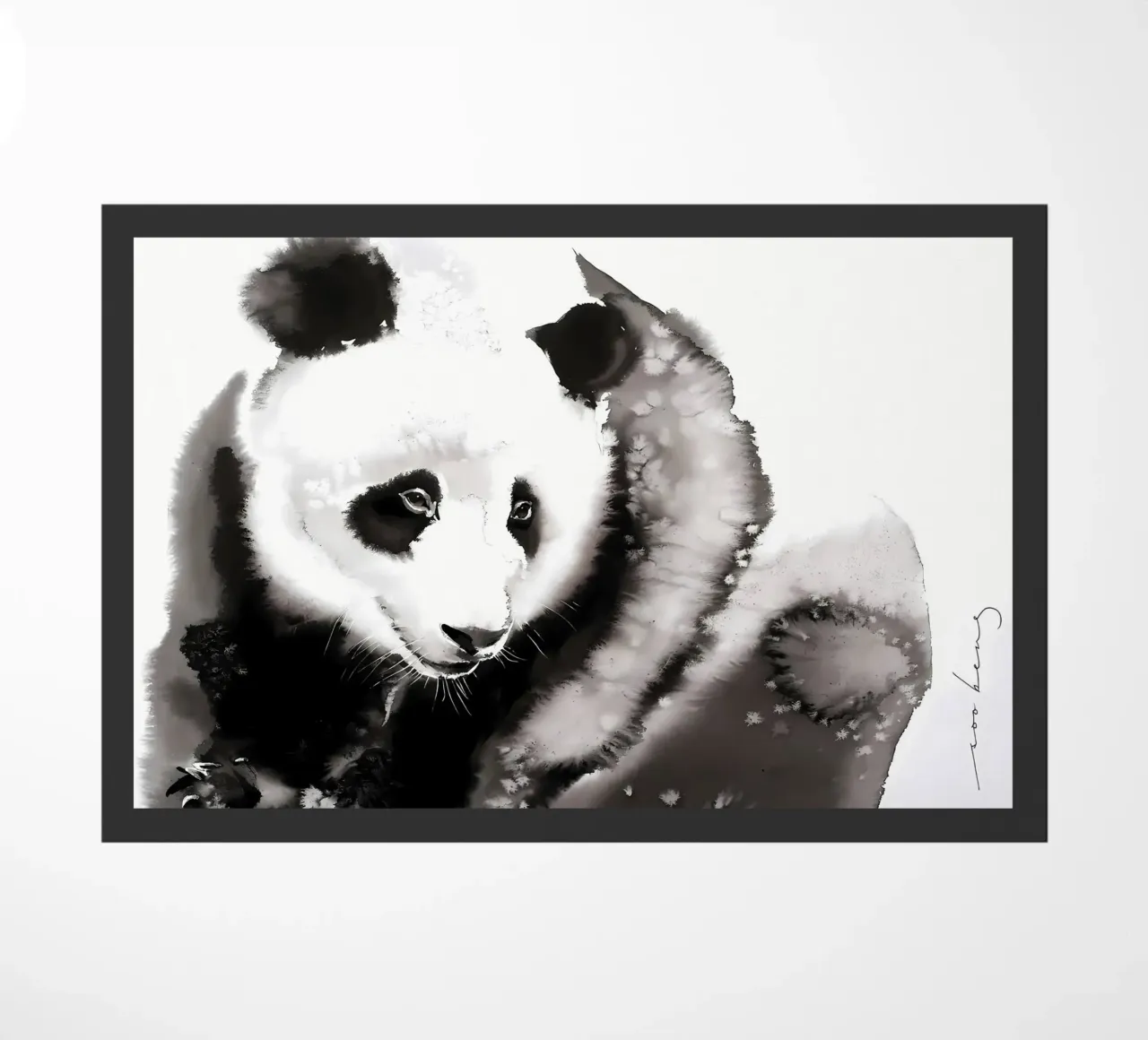Panda accogliente2 zerbino da James M Coyle