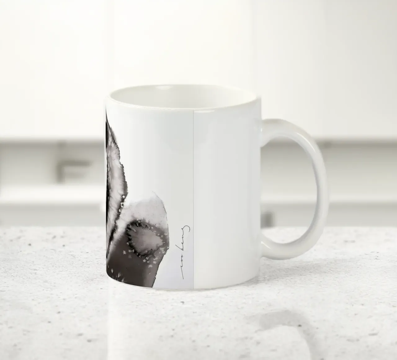 Panda accogliente2 tazza in ceramica da James M Coyle