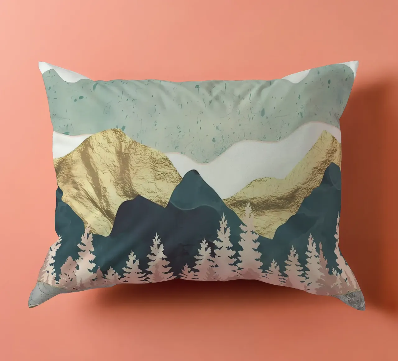 Le montagne d'oro di Re cuscino da Albert S Jacob