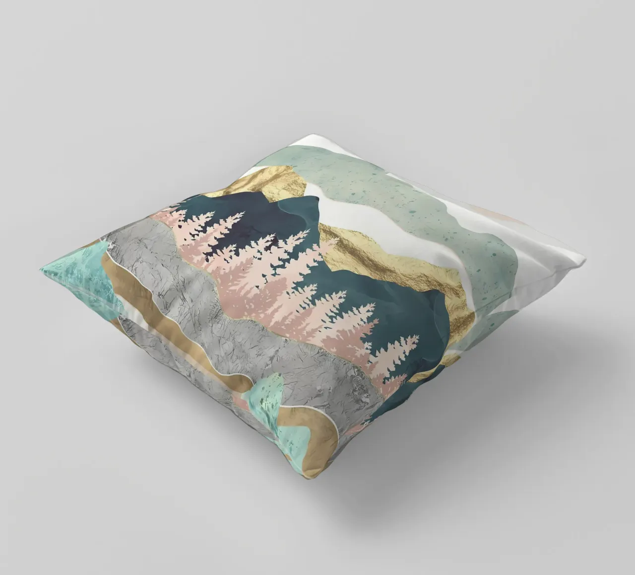 Le montagne d'oro di Re cuscino da Albert S Jacob