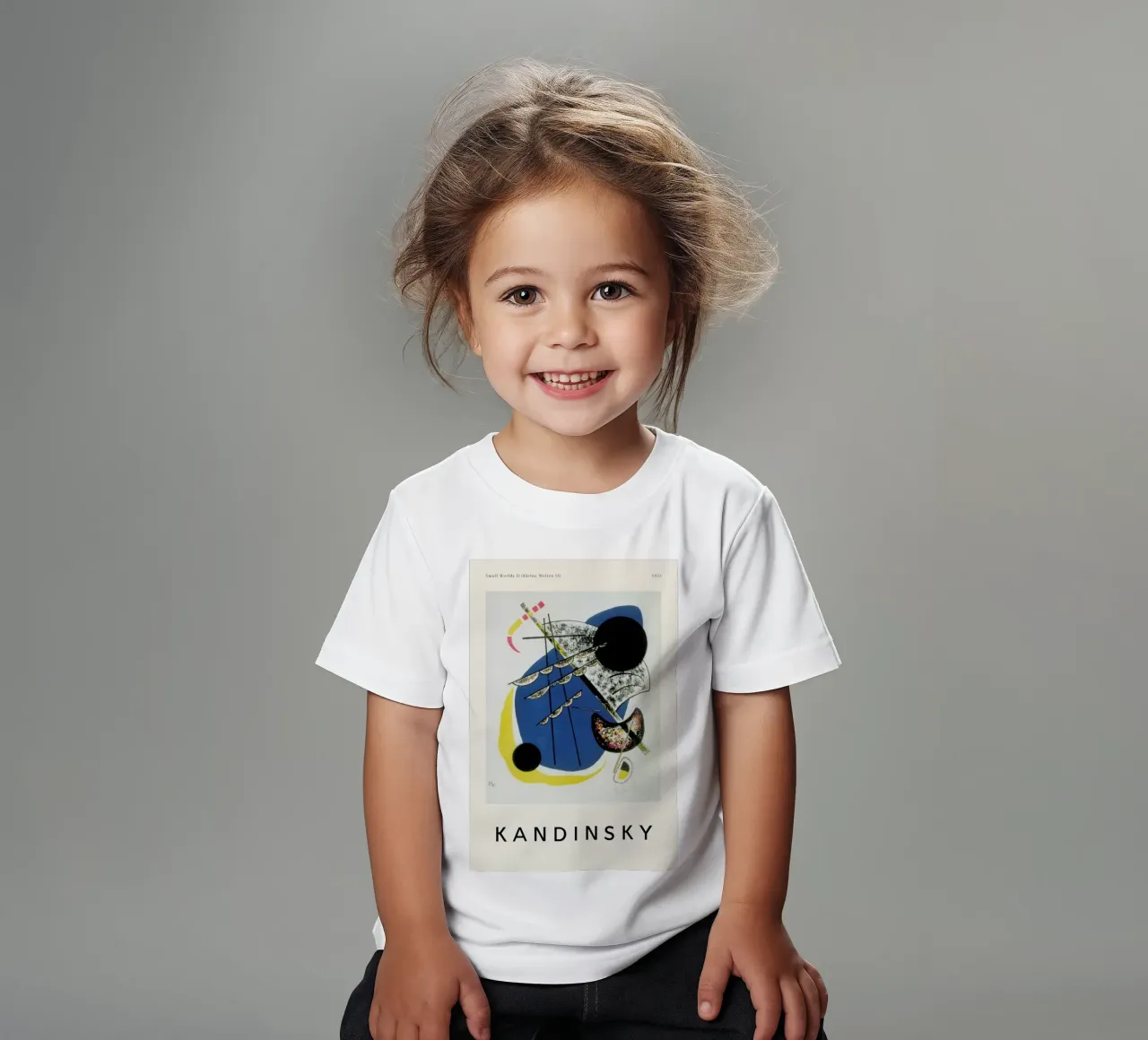 Wassily Kandinsky - Small Worlds II (Kleine Welten II) Kinder T-Shirt von ARTOTHEK