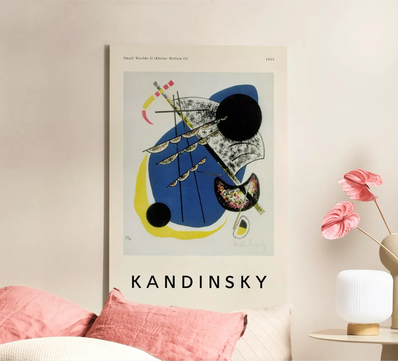 Wassily Kandinsky - Small Worlds II (Kleine Welten II) canvas by ARTOTHEK