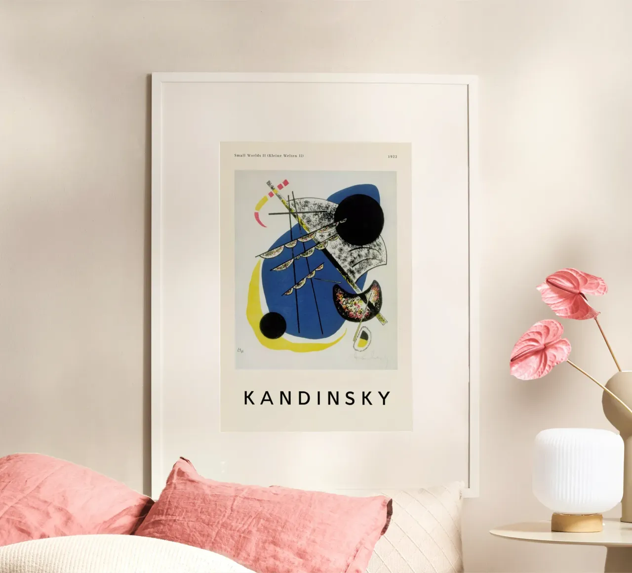 Wassily Kandinsky - Small Worlds II (Kleine Welten II) carta hahnemühle da ARTOTHEK