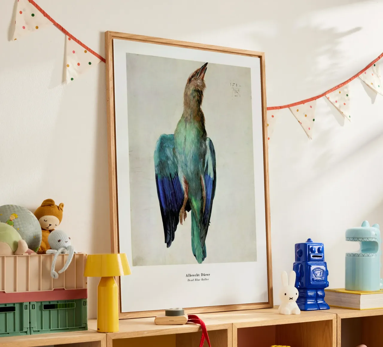 Dürer - Dead Blue Roller plexiglass da ARTOTHEK