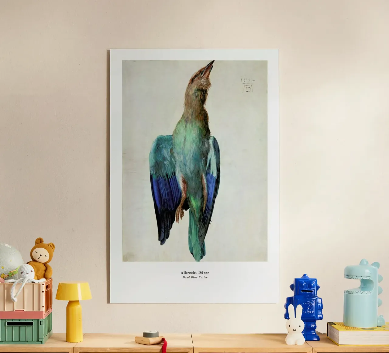 Dürer - Dead Blue Roller plexiglass da ARTOTHEK