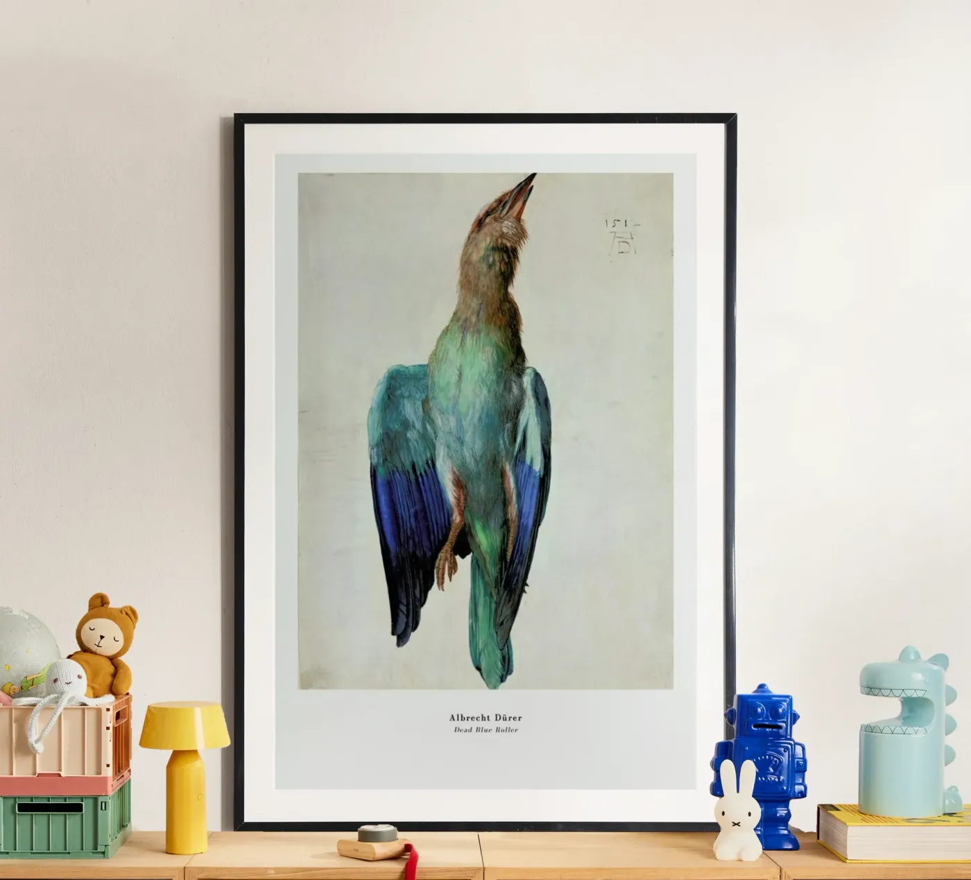 Dürer - Dead Blue Roller poster da ARTOTHEK