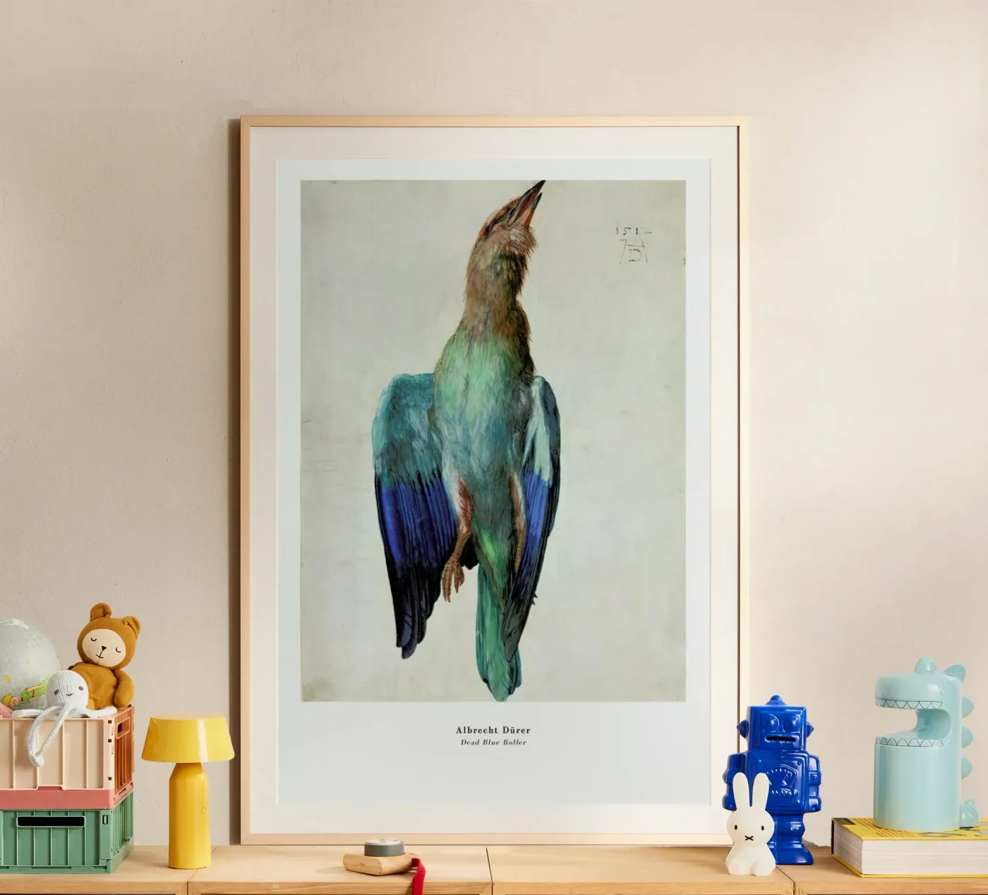 Dürer - Dead Blue Roller poster da ARTOTHEK