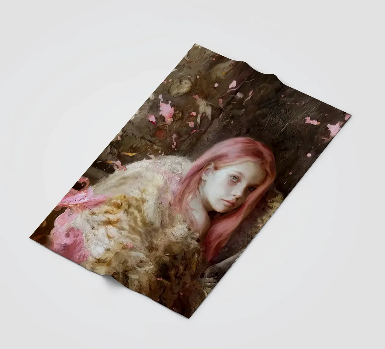 Guillermo Lorca The Ram fleece blanket by Birgitart