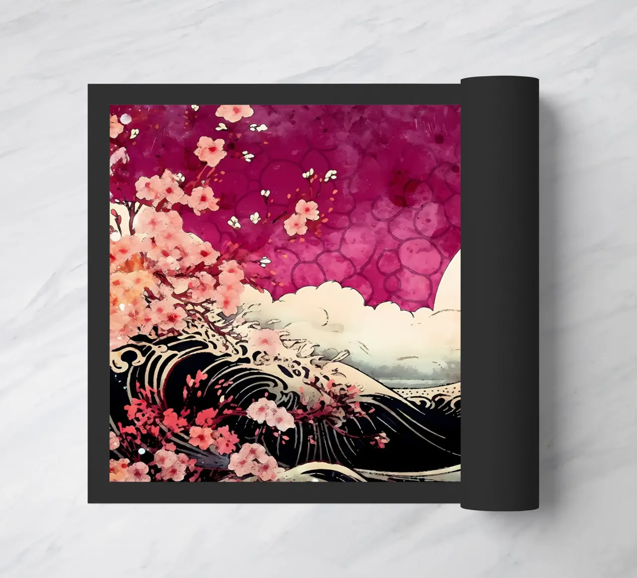 Poster deurmat van Rebecca Clark Wyrick