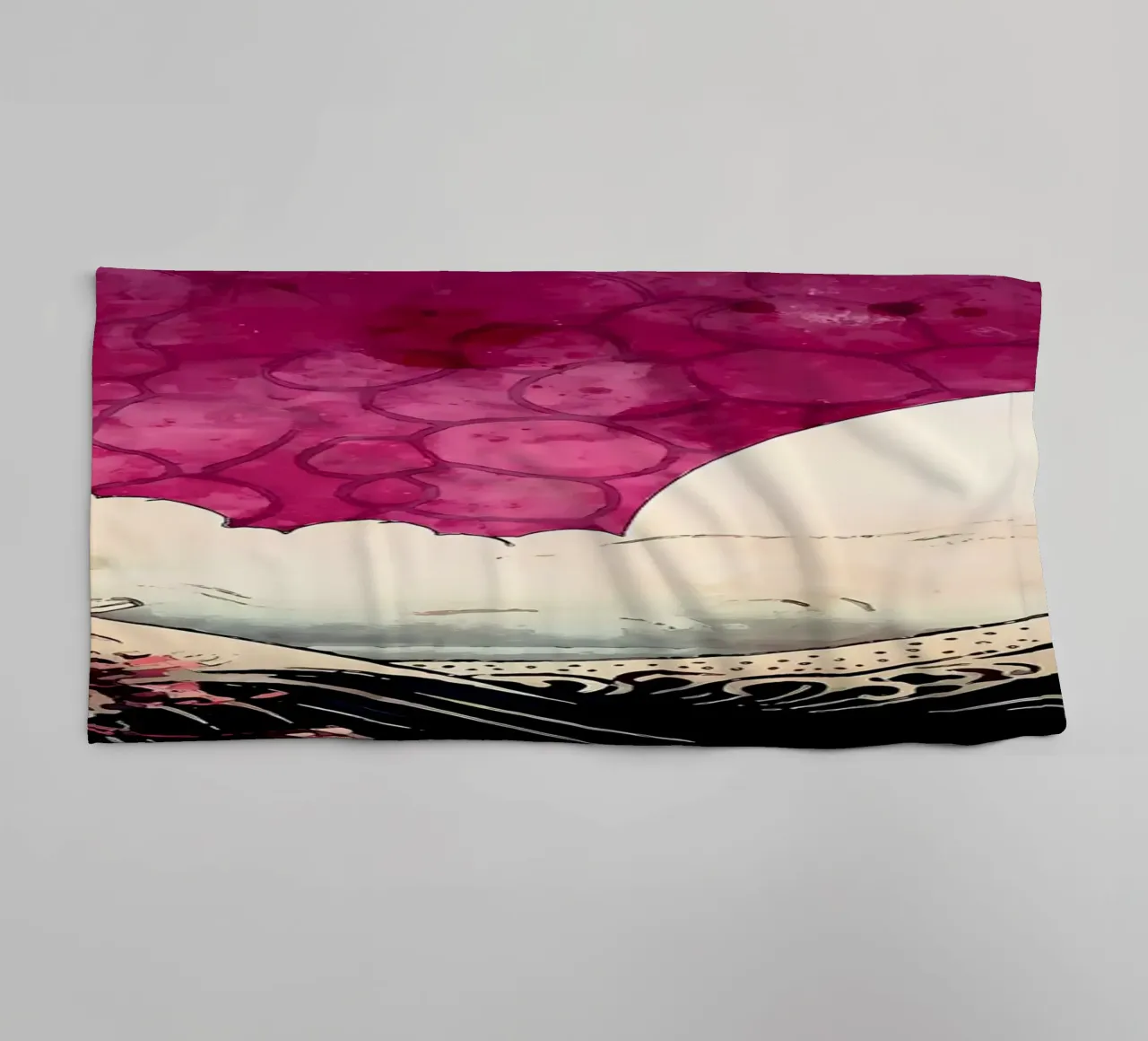 Poster badhanddoek van Rebecca Clark Wyrick