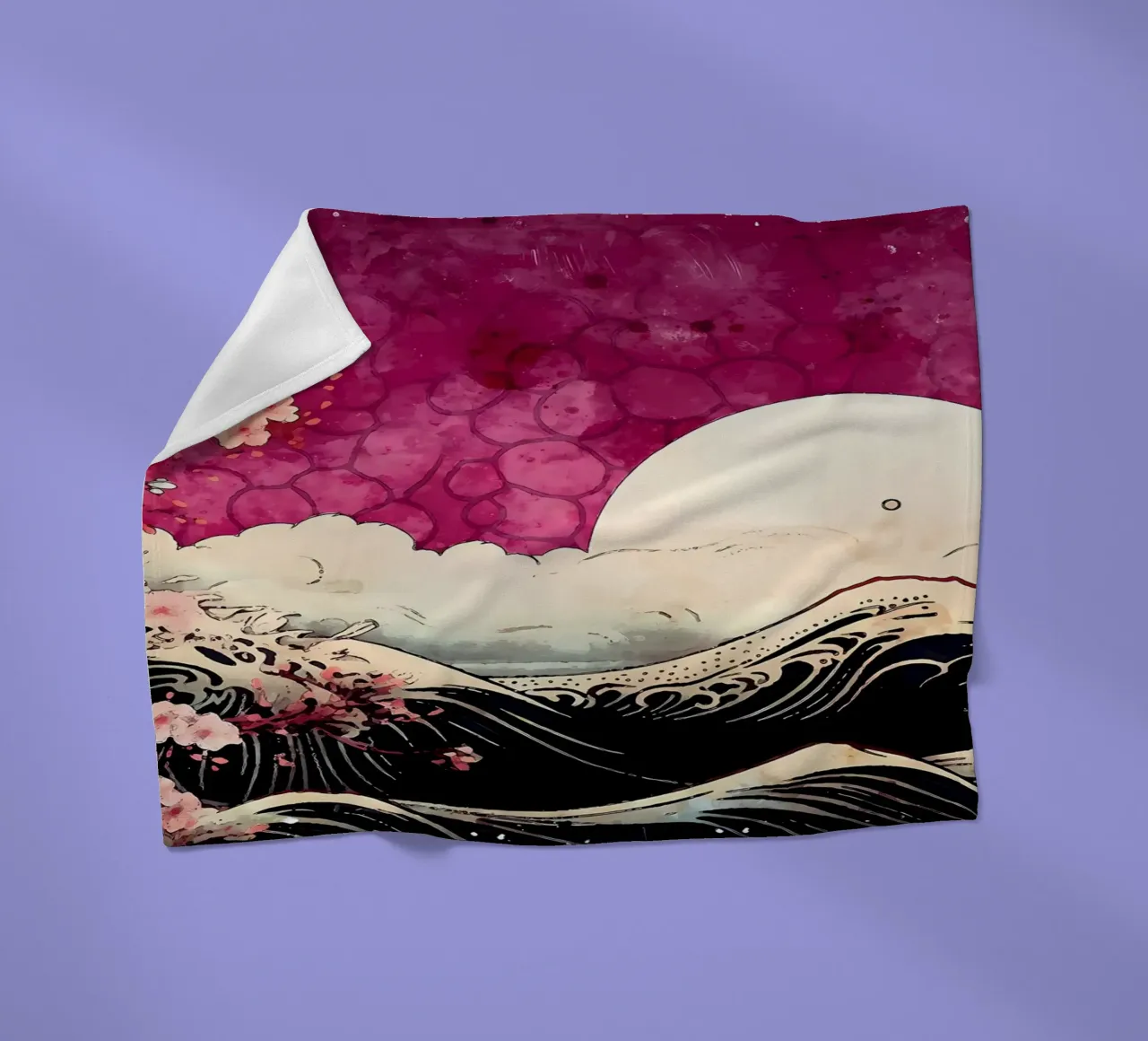 Poster Fleecedecke von Rebecca Clark Wyrick