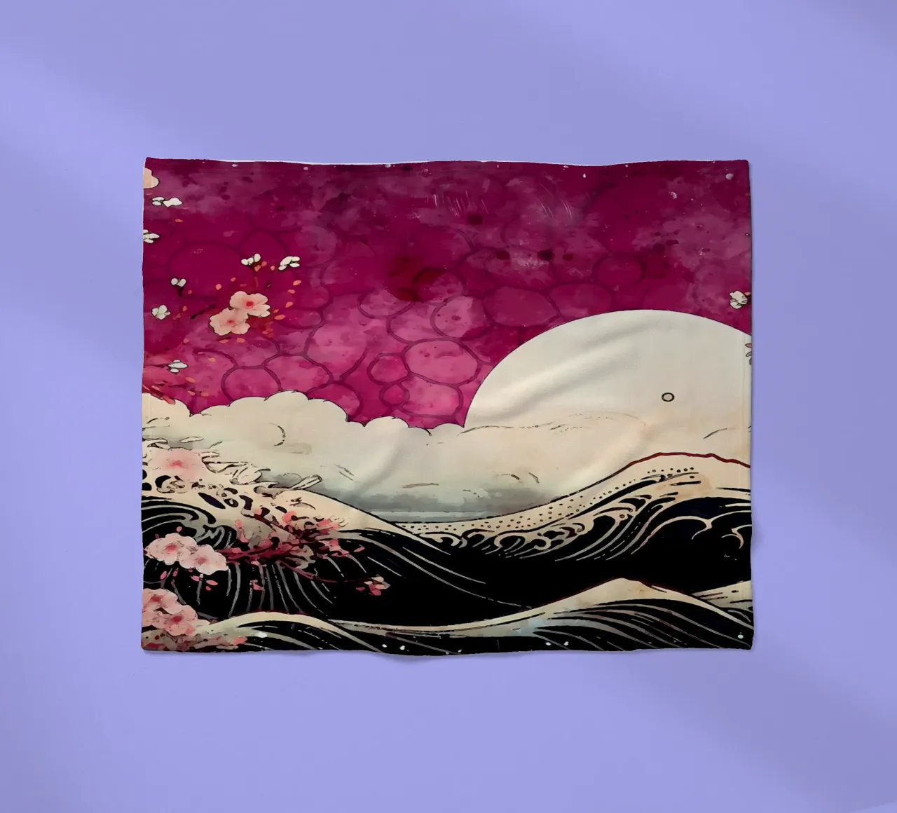 Poster Fleecedecke von Rebecca Clark Wyrick