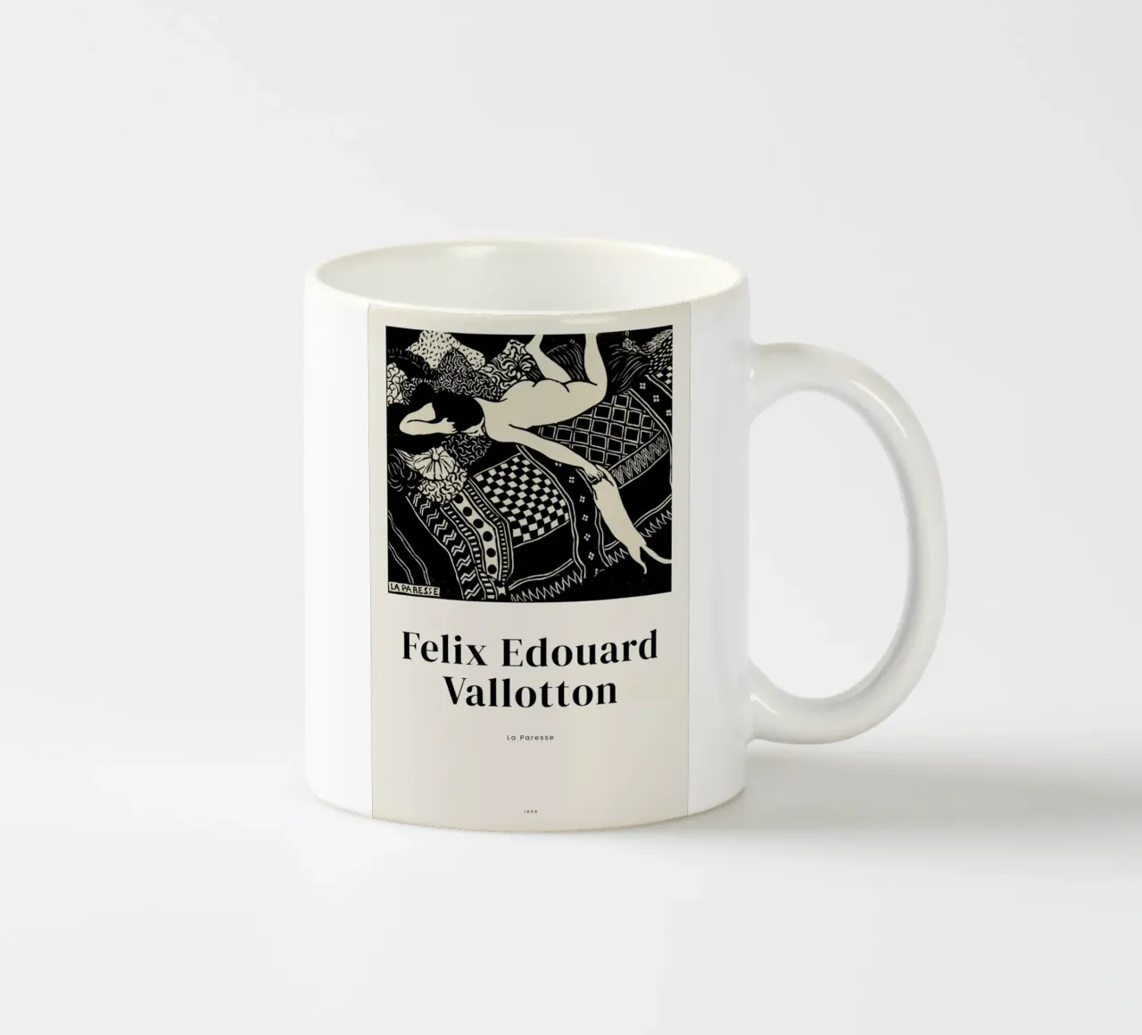Vallotton - La Paresse tazza in ceramica da ARTOTHEK
