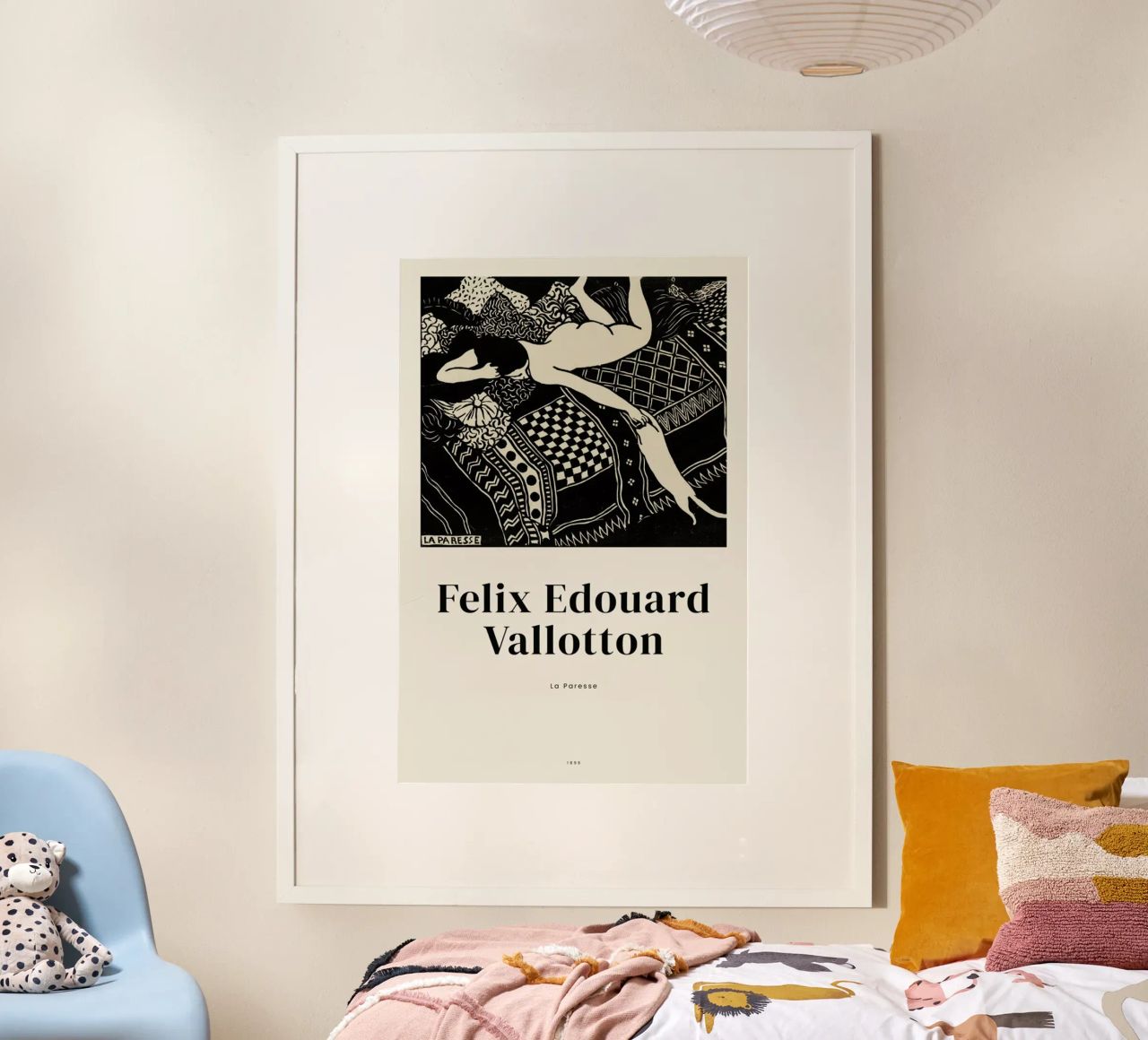 Vallotton - La Paresse Poster von ARTOTHEK