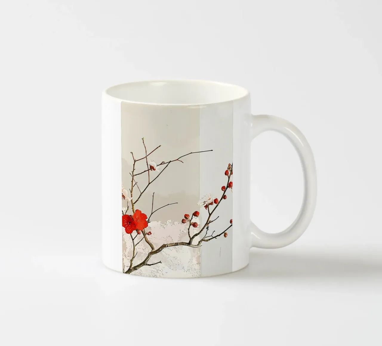 Giappone Fiori di ciliegio tazza in ceramica da Rebecca Clark Wyrick