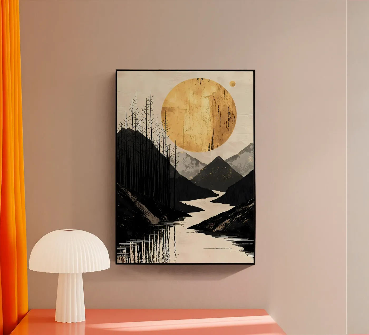 Notte d'inverno plexiglass da Albert S Jacob