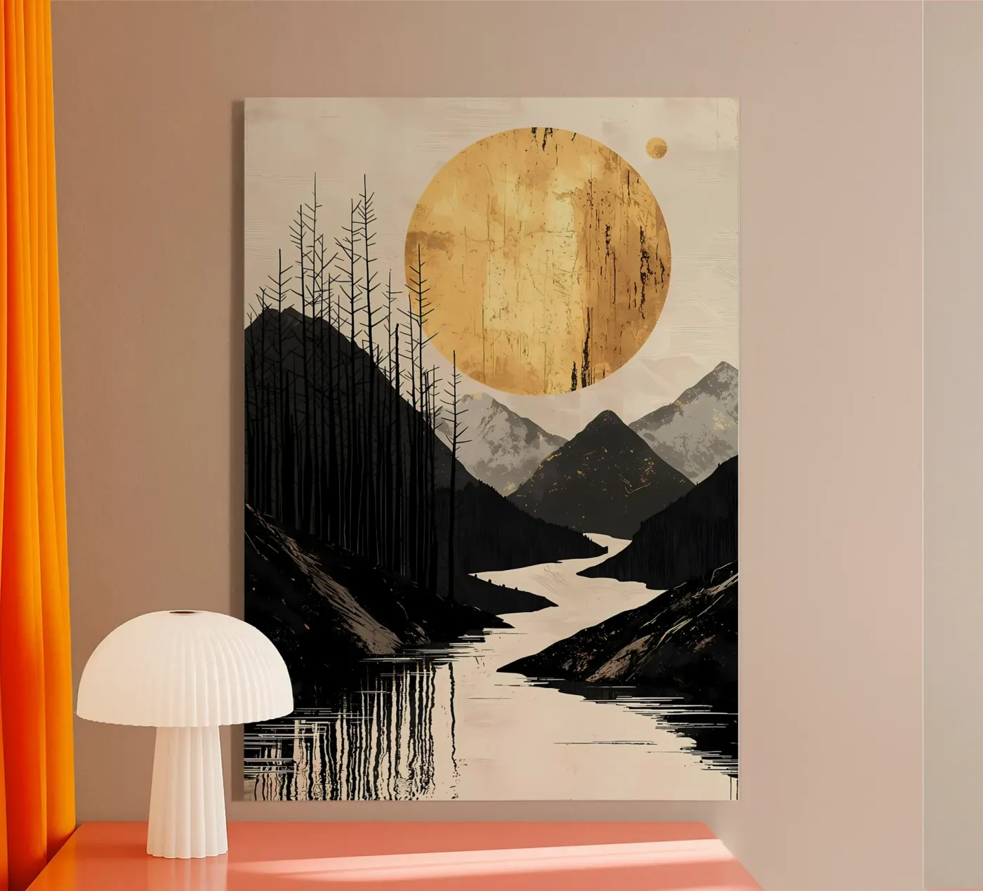 Notte d'inverno plexiglass da Albert S Jacob