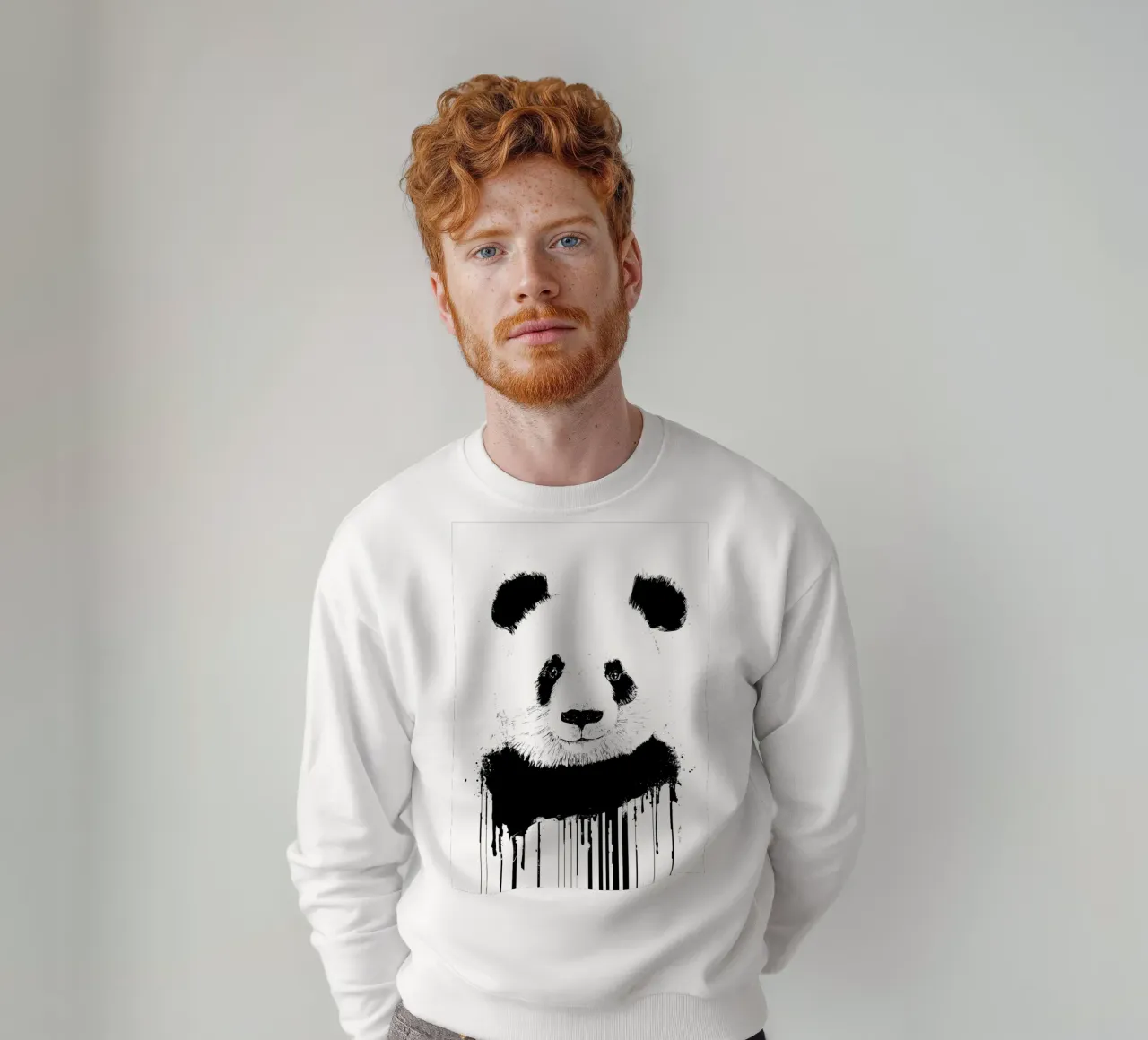 panda felpa da James M Coyle