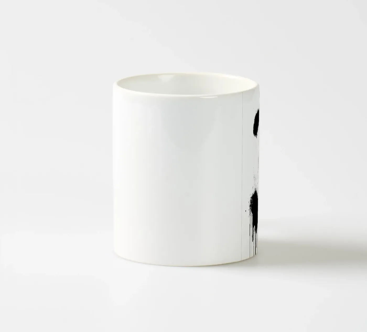 panda ceramic mug by James M Coyle