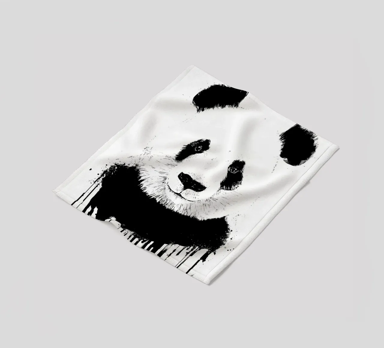 panda fleecedeken van James M Coyle