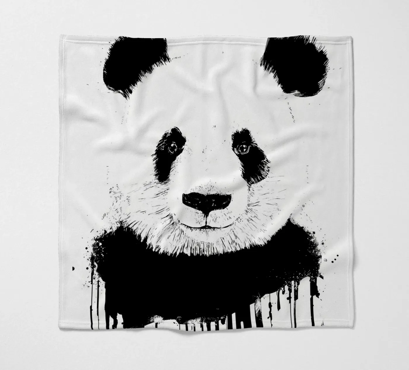 Panda Fleecedecke von James M Coyle