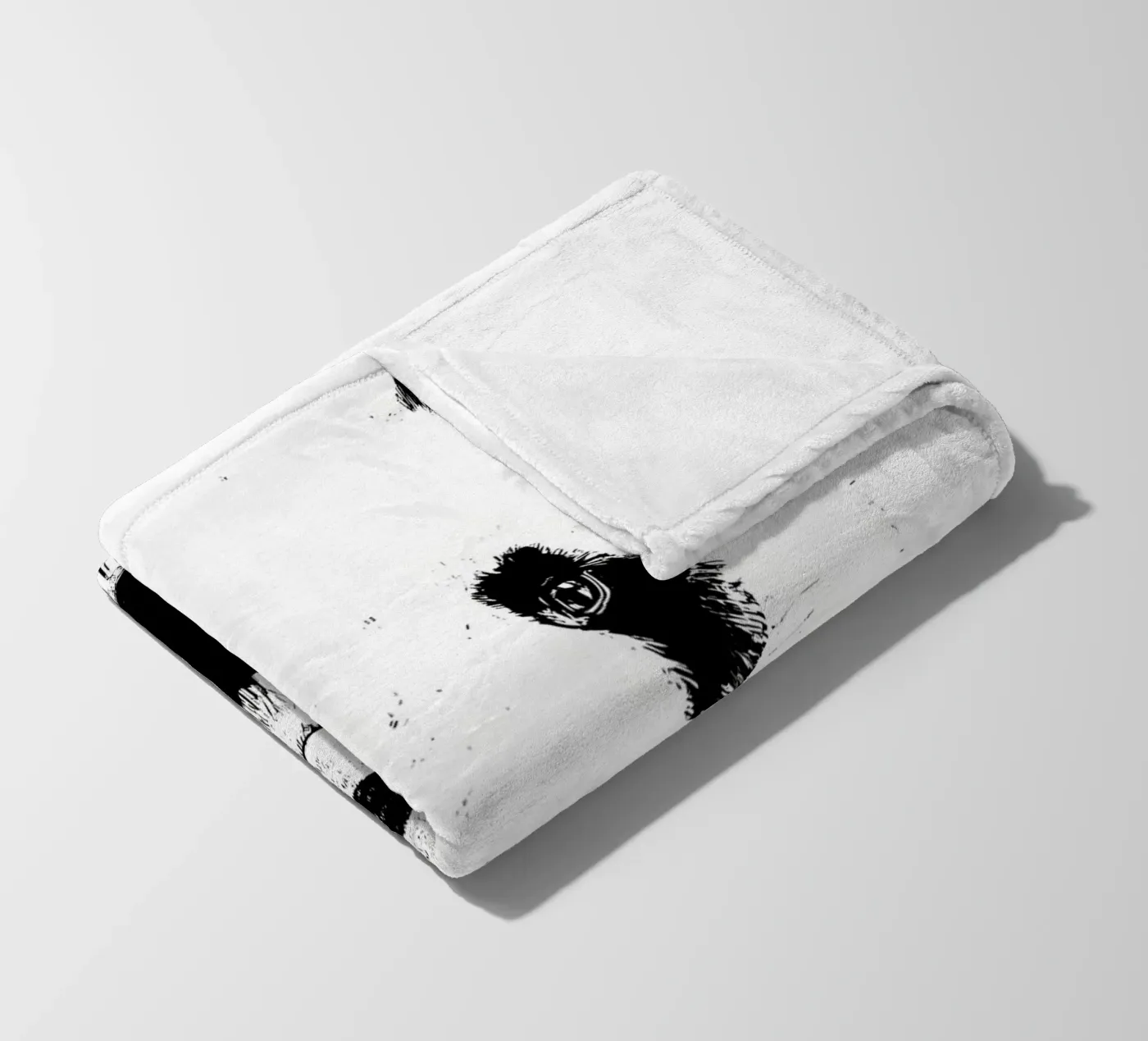 panda fleece blanket by James M Coyle