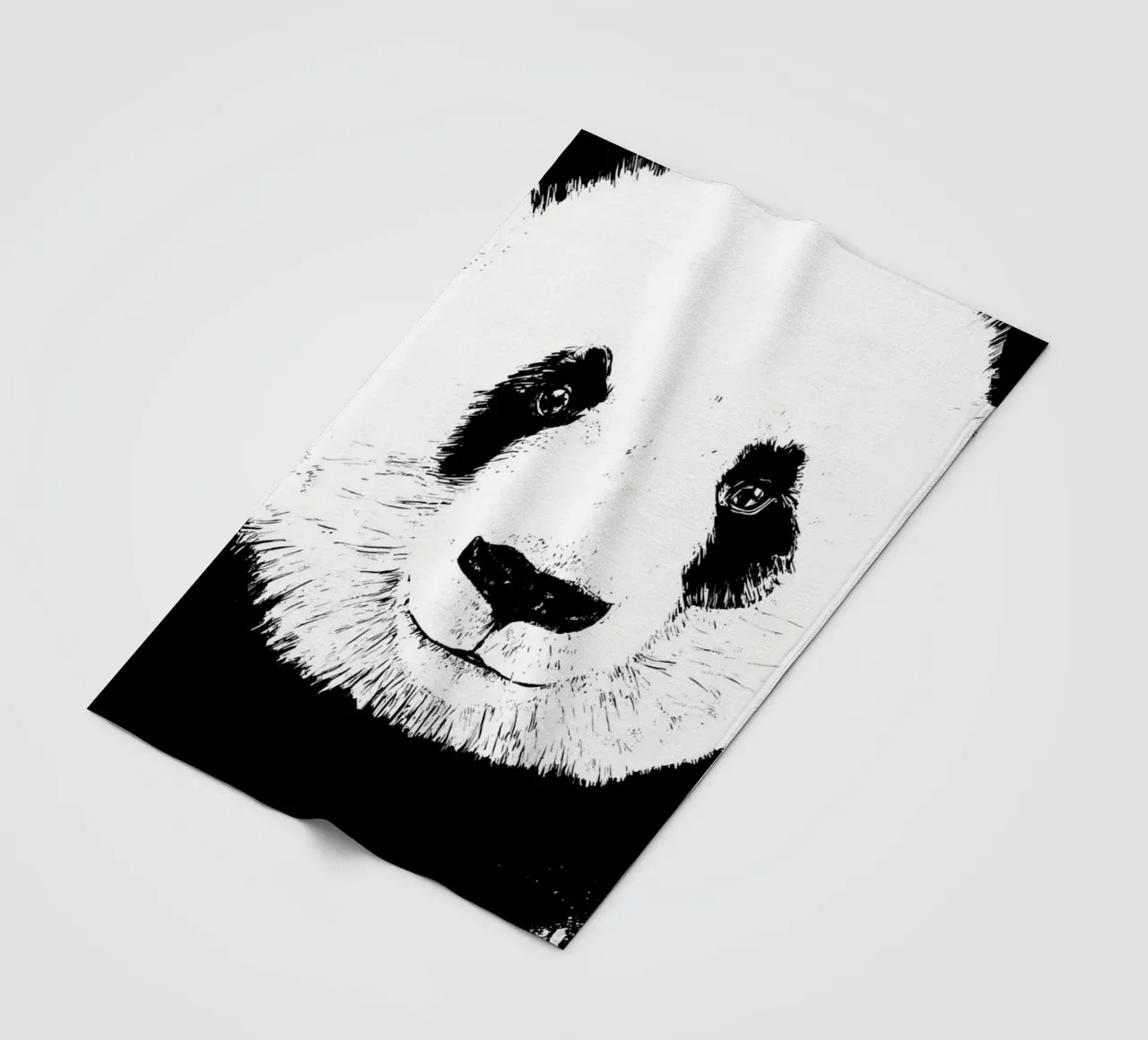 panda fleecedeken van James M Coyle