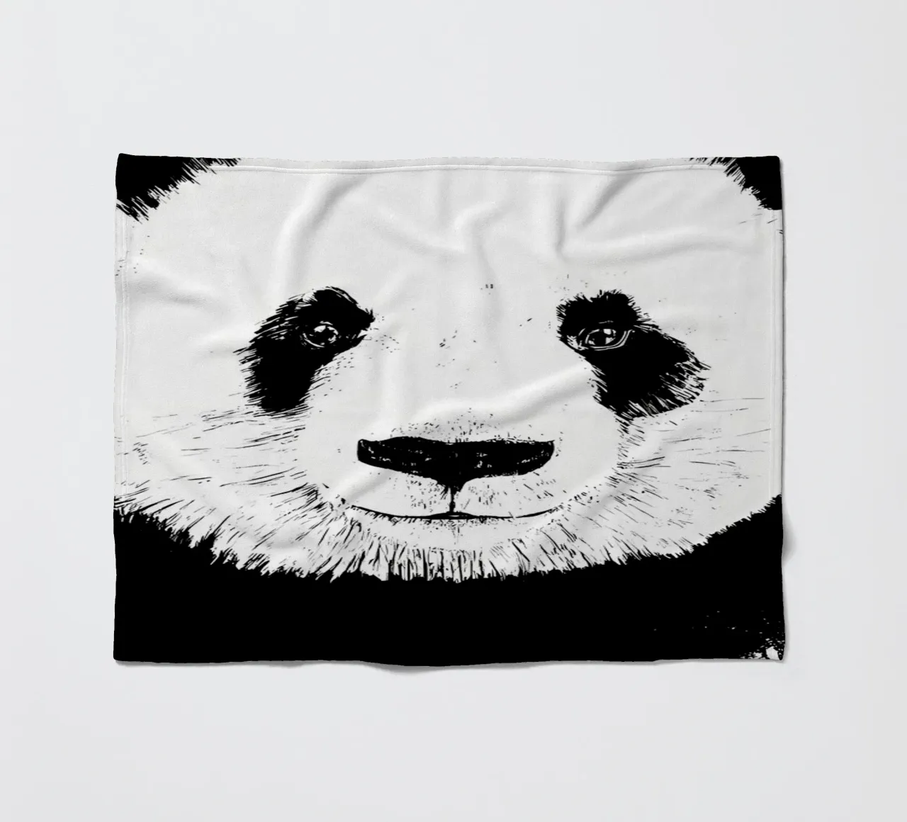 panda fleecedeken van James M Coyle