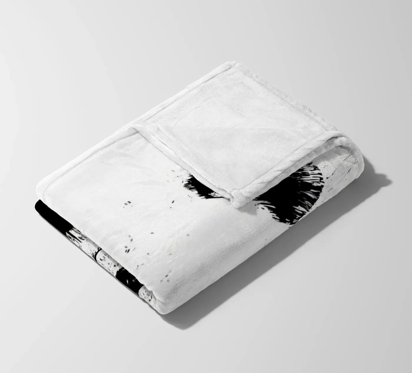 panda fleece blanket by James M Coyle