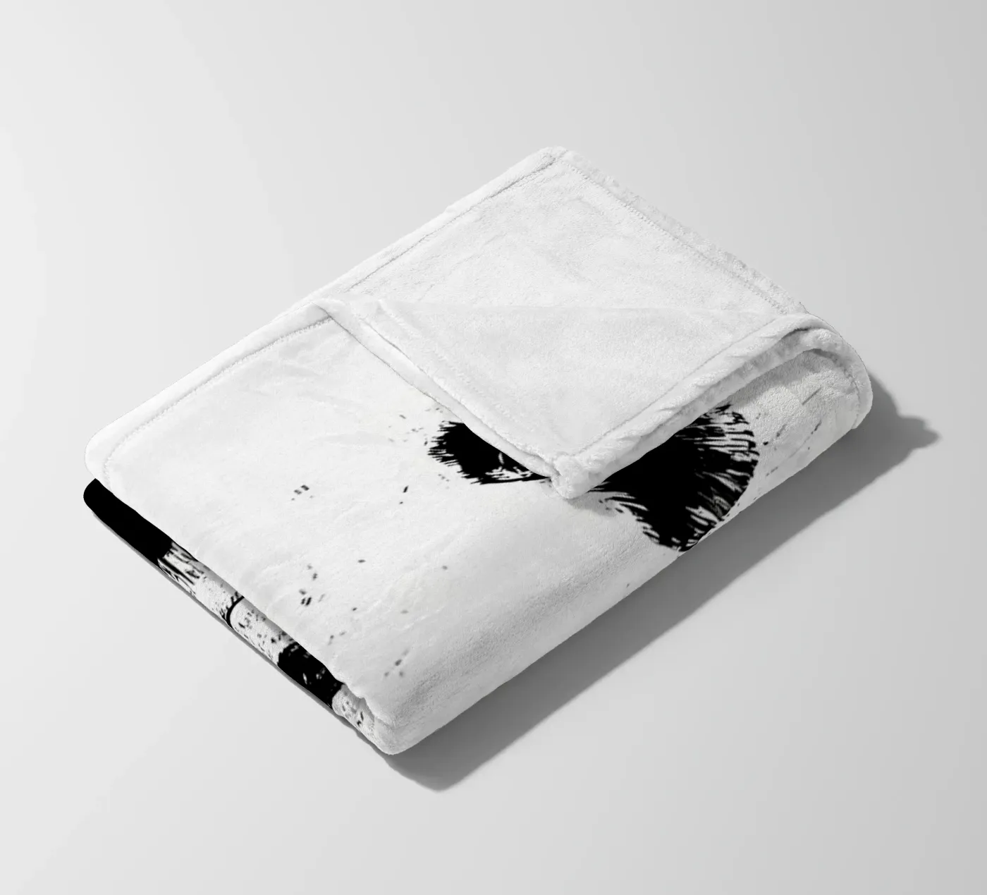 panda fleece blanket by James M Coyle