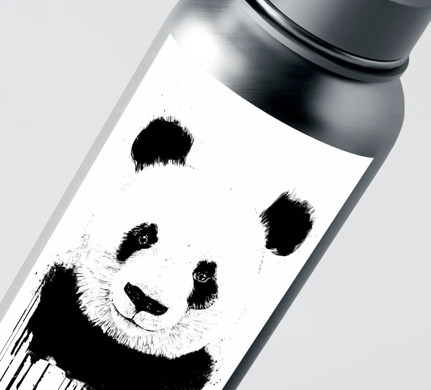 panda sticker by James M Coyle