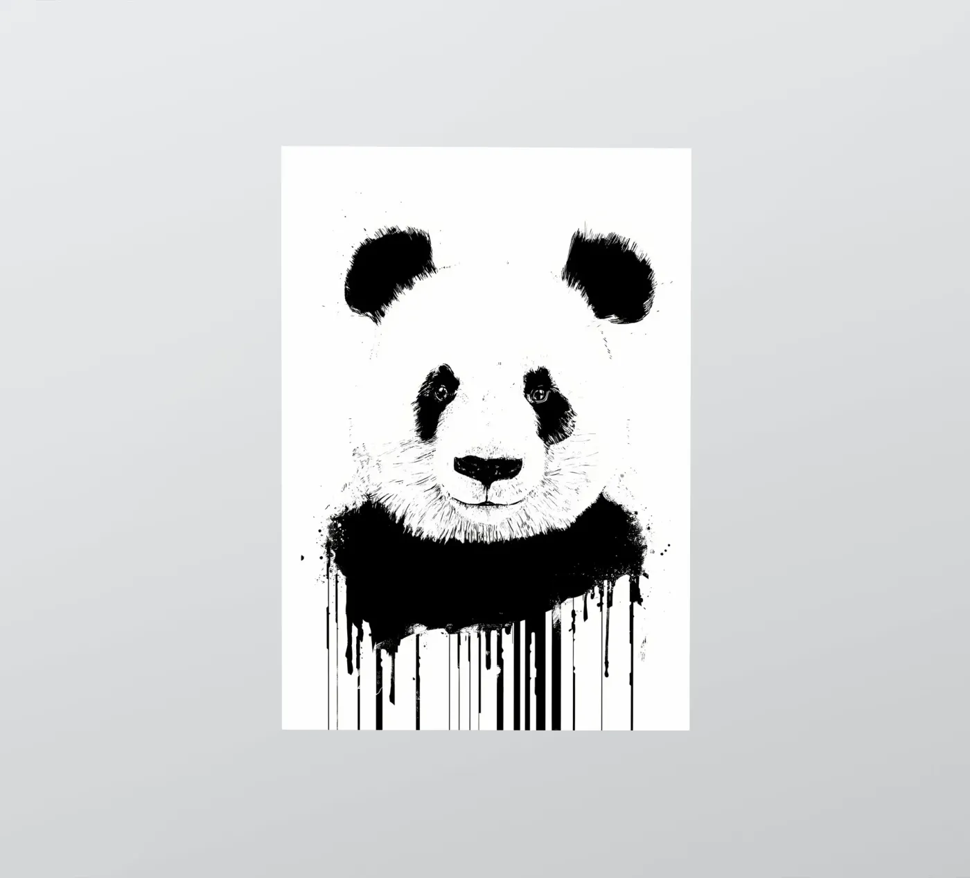 panda sticker by James M Coyle