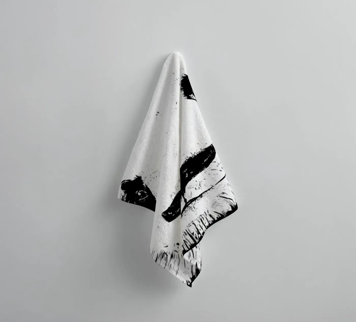 panda badhanddoek van James M Coyle