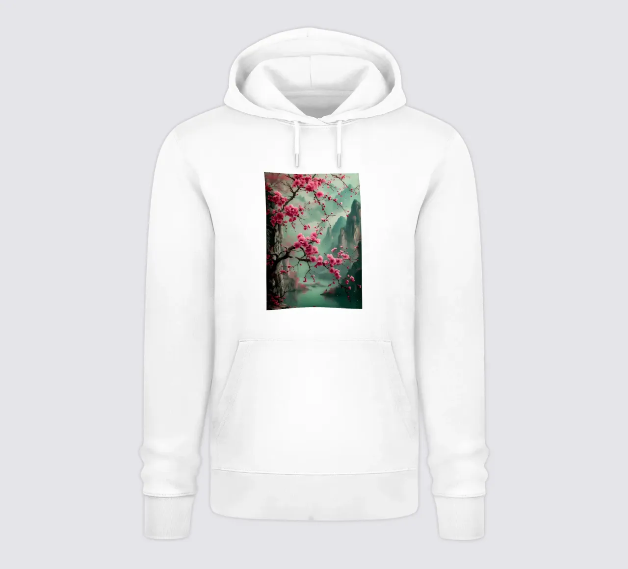 ciliegio in fiore in Giappone felpa con cappuccio da Rebecca Clark Wyrick