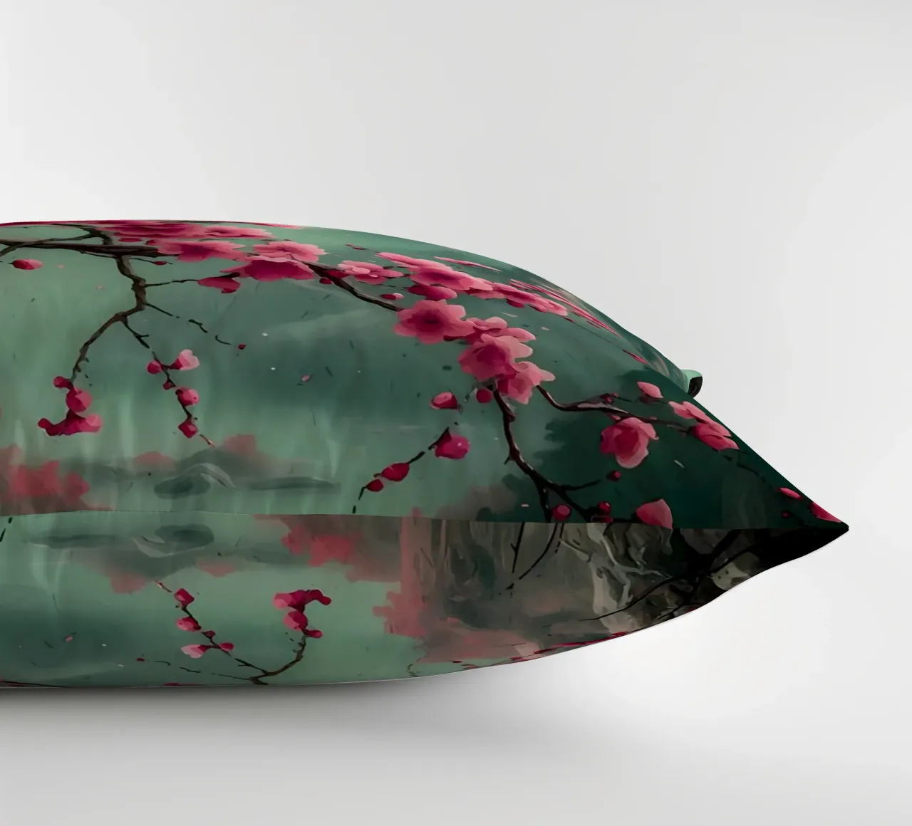ciliegio in fiore in Giappone cuscino da Rebecca Clark Wyrick