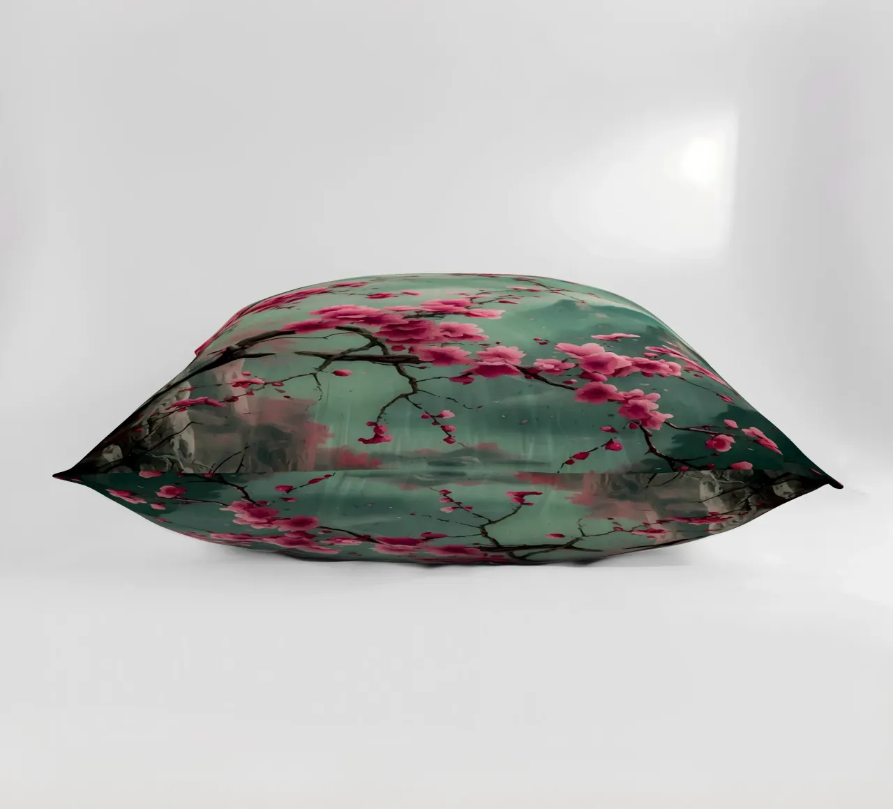 ciliegio in fiore in Giappone cuscino da Rebecca Clark Wyrick