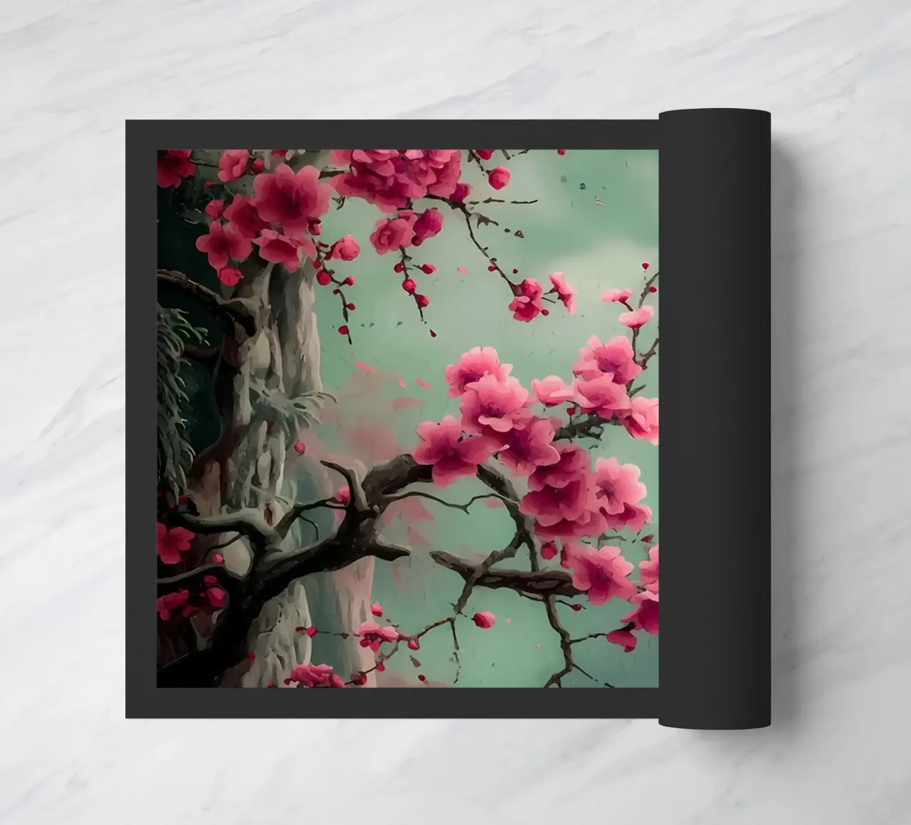 ciliegio in fiore in Giappone zerbino da Rebecca Clark Wyrick