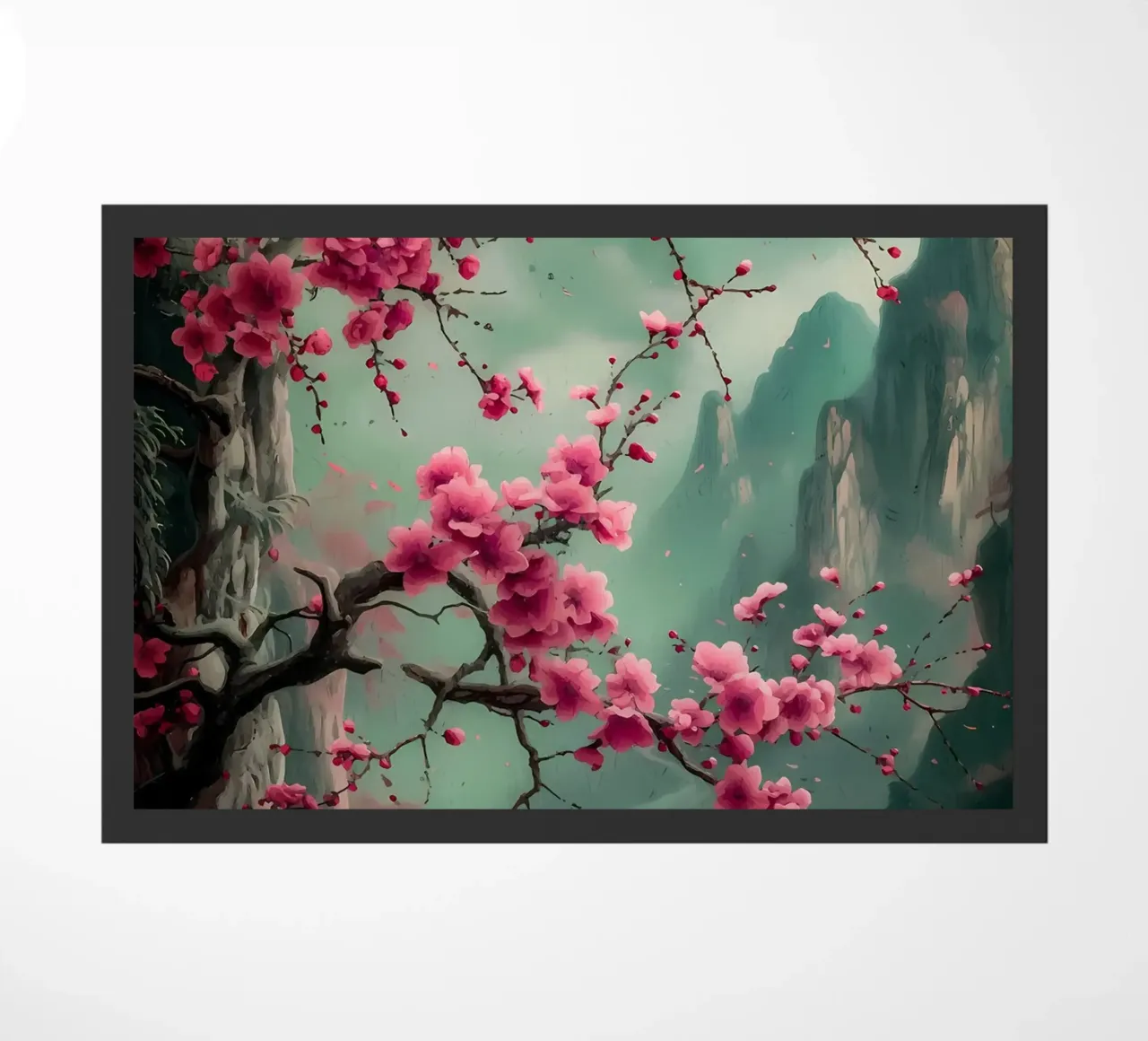 ciliegio in fiore in Giappone zerbino da Rebecca Clark Wyrick